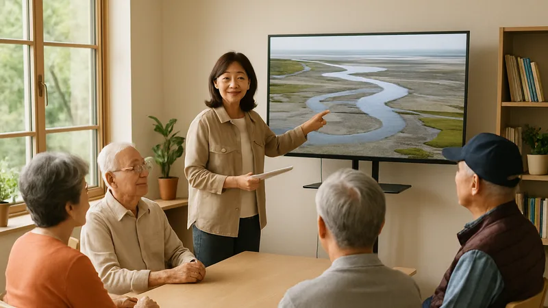 고창군, ‘찾아가는 고창갯벌 시니어교실’ 참가 마을·기관 모집